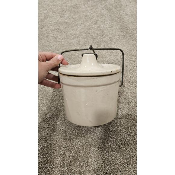 Vintage Kaukauna Klub Wisconsin Cheese/Butter Crock- Great Condition - Picture 2 of 3